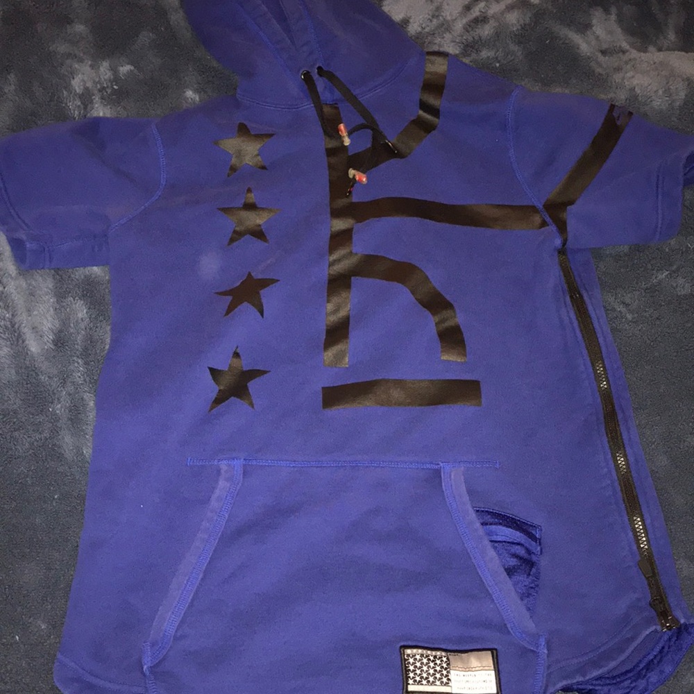 Nike short sleeve sweatshirt